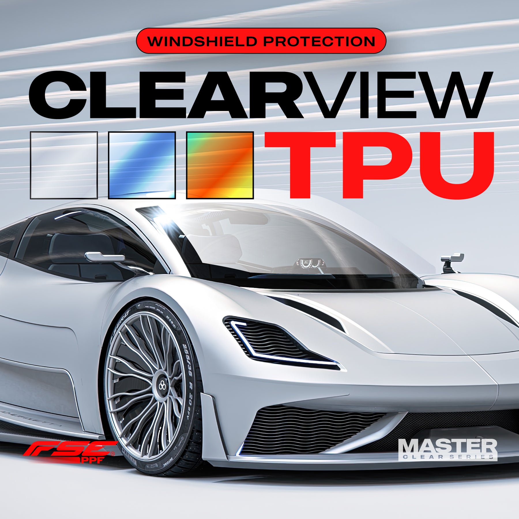 CLEARVIEW (TPU) - Vindruta